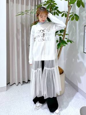 着回し力、高ッ♡♡【FOREVER21】1点投入で周りと差がつく！「チュールワンピ」