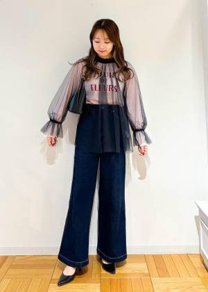 ま、真似させてーッ!!【ロペピクニック】重ね着で即今っぽ♡「チュールトップス」