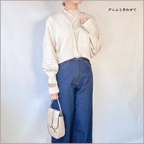 着こなし無限かよ？！【しまむら】試着したら即レジかも♡「万能カーディガン」