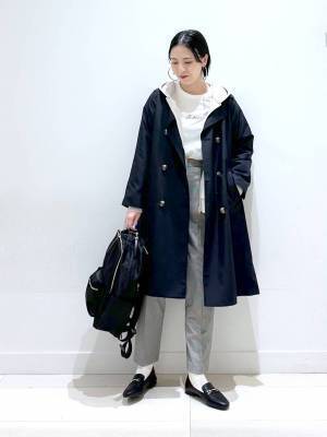 やっぱ定番だよね♡【グローバルワーク】春アウター、迷ったらコレ！「トレンチコート」