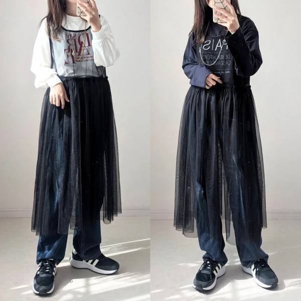 発売日からサイズ欠け！？激推し♡【しまむら】で「大人気」の”ロゴT”を使った春コーデ♪