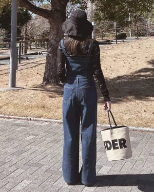 ストラップは取り外し可能！「2WAY」で楽しめる【GU】”デニムサロペット”がオシャレ♡