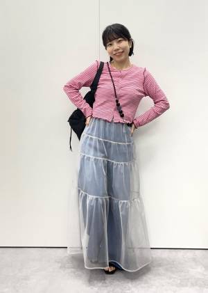 こりゃ争奪戦の予感ッ！！【ロペピクニック】ほんのりラメで上品♡「チュールスカート」