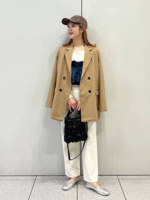 春小物の代名詞！ きれいめコーデにも使える【キャップ】に注目！