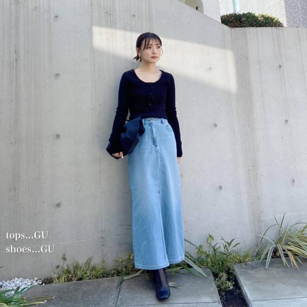 『大本命服』キターーッ！【GU】春コーデにぴったり♡「今っぽスカート」