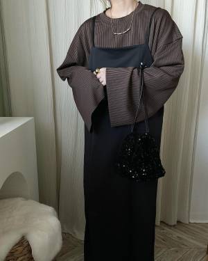 どれも可愛いぃぃッ♡♡【しまむら】着回し力、抜群！「キャミワンピース」