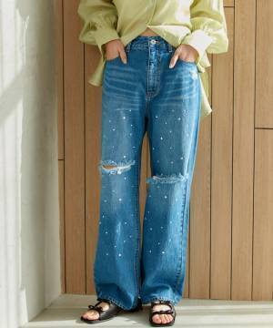 脱・ダサ見え♡ 定番をアップデート！ 今っぽさ増す【ダメージデニム】って？