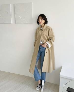 軽アウターはこれで決まり！【春のお出かけ服】「今っぽトレンチ」が可愛い♡