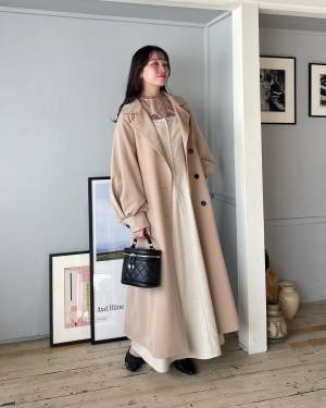 軽アウターはこれで決まり！【春のお出かけ服】「今っぽトレンチ」が可愛い♡