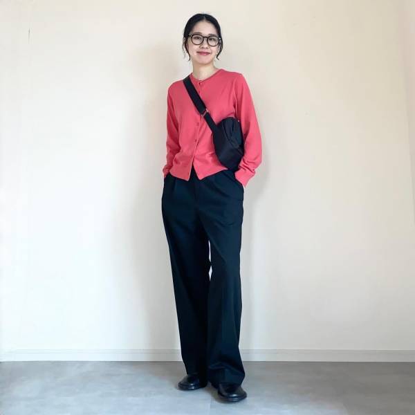 『出会えてよかった♡』【ユニクロ】お出かけもオフィスも使える！「春カーデ」