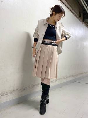 トレンドど真ん中！！【FOREVER 21】穿くだけで即おしゃれ♡「プリーツスカート」