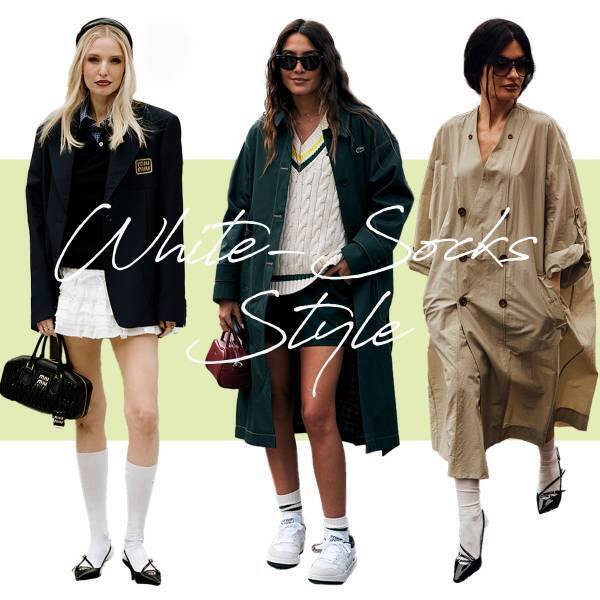 「白靴下」を加えるだけでぐっと春っぽく！ フレッシュな装い５選【ストリートスナップ】
