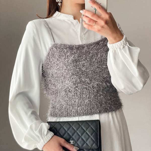 可愛すぎて「話題沸騰中」！！【しまむら】「旬コーデに早変わり」”フェザービスチェ”着回しコーデ3選！