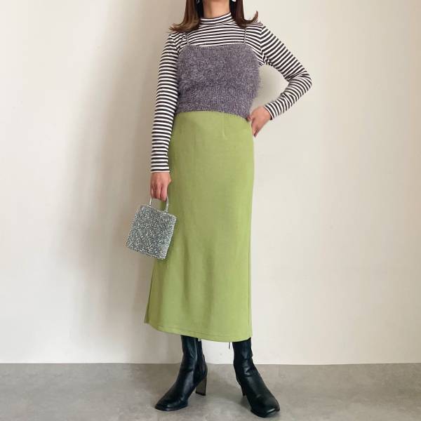 可愛すぎて「話題沸騰中」！！【しまむら】「旬コーデに早変わり」”フェザービスチェ”着回しコーデ3選！