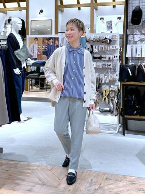 全身真似してイイ？（泣）【グローバルワーク】おしゃれスタッフがお手本♡「春色コーデ」