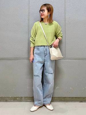 全身真似してイイ？（泣）【グローバルワーク】おしゃれスタッフがお手本♡「春色コーデ」