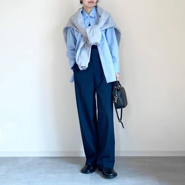 春のオシャレも【ユニクロ】で♡ ユニ女も愛用中！「優秀シンプルシャツ」