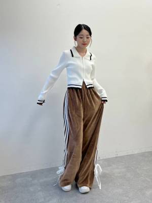 周りと差がつく♡【ALAND】リボンデザインがおしゃれ！「個性派パンツ」