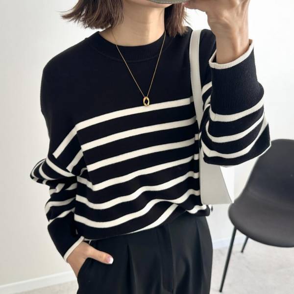 今季も『ボーダー』がいい♡【ユニクロ】見たら買いたくなる「最旬トップス」