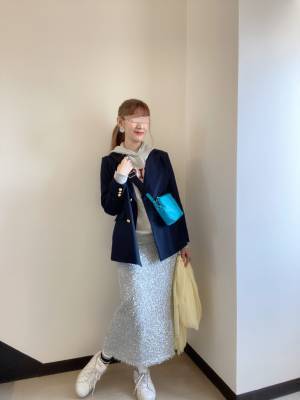 《1点投入で即華やか！》「歩くたび」輝く♡【GRL】「主役級」の”キラキラスカート”着回し3選！