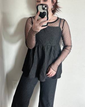 「むちゃくちゃ可愛いの見つけた」！！【しまむら】合わせやすくて使い勝手がよすぎる！”チュールトップス”コーデ特集