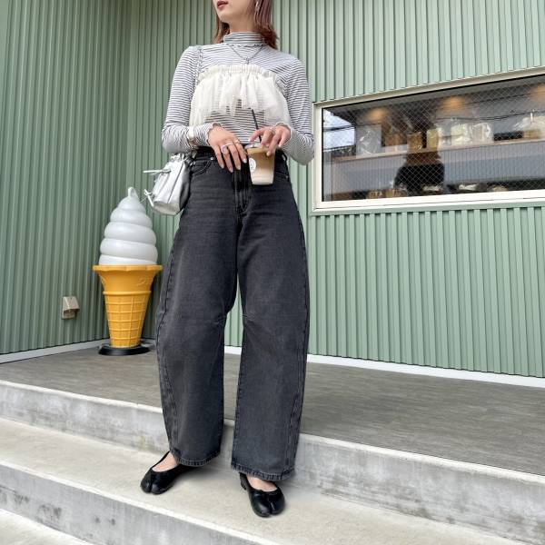 「持っていて損なし」！！【GRL】の万能”チュールティアードケープ”で着回しコーデ4選♡