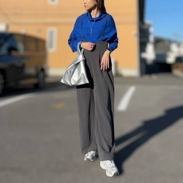 【ブルー × グレー】でシティガール♡ オシャレさんの「お手本コーデ」とは？