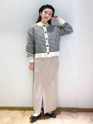 パッと羽織ってサマ見え♡【グローバルワーク】今っぽ可愛い「春カーデ」って？