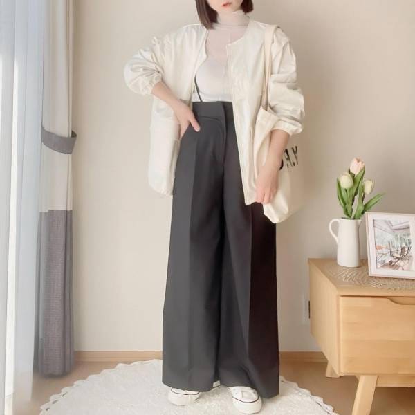 プチプラには見えない、、、！！【しまむら】一点投入で即旬顔♡ 「シアートップス」