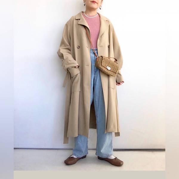 トライしたい♡【ピンク × ベージュ】で春の「トレンドコーデ」