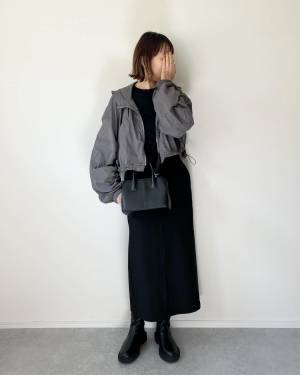 春コーデとも相性抜群♡【GU】即真似したい♡「スカートコーデ」