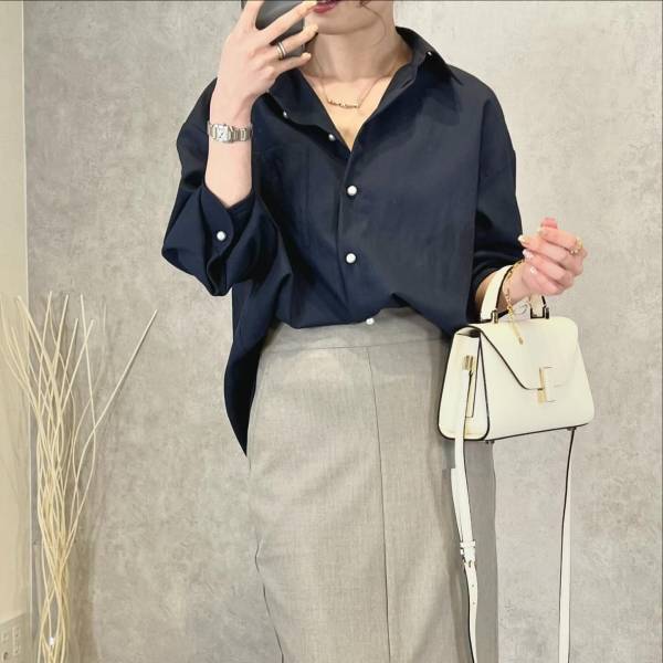 オンオフ使えて超優秀♡【GU】速攻できれい見え！「ロングスカート」