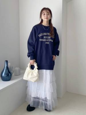 今季、大注目！ カジュアルコーデでも活躍♡【チュールスカート】