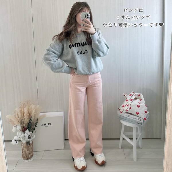 春っぽさ満載♡【ユニクロ】この時期だからこそ着たい！「ピンクアイテム」