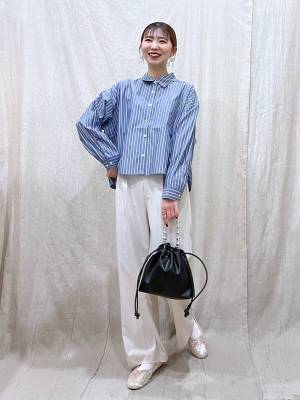 春のマストアイテム♡【グローバルワーク】着回し力抜群！「長袖シャツ」