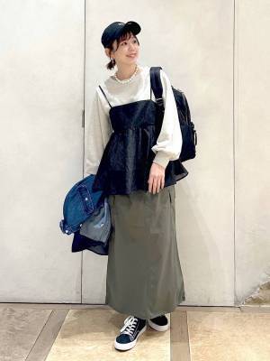 ヘビロテの予感ーーーッ!!【グローバルワーク】トレンドが詰まってる♡「カーゴスカート」
