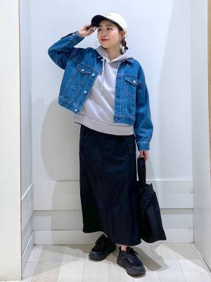 ヘビロテの予感ーーーッ!!【グローバルワーク】トレンドが詰まってる♡「カーゴスカート」