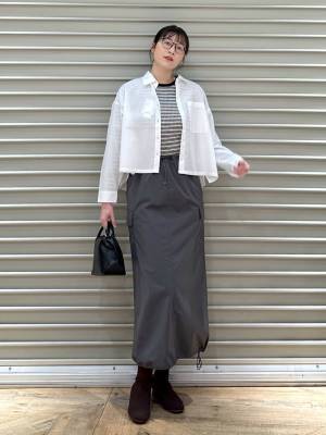 ヘビロテの予感ーーーッ!!【グローバルワーク】トレンドが詰まってる♡「カーゴスカート」