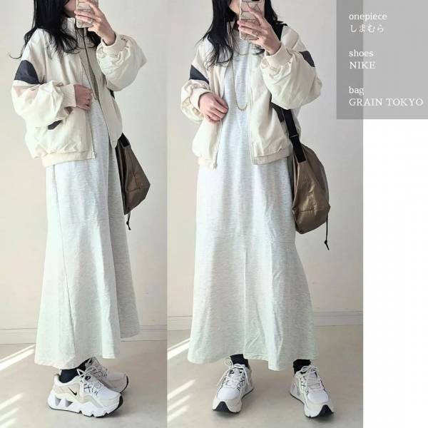 「今1番使える」のはこれだ…！【しまむら】「お値段安すぎる〜」”ライン入りジャケット”で「即トレンドコーデ」