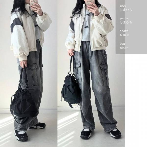 「今1番使える」のはこれだ…！【しまむら】「お値段安すぎる〜」”ライン入りジャケット”で「即トレンドコーデ」