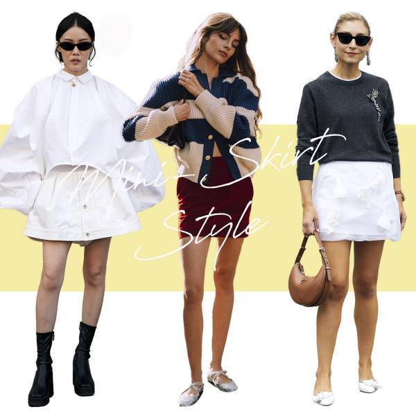 チアフルな「ミニスカート」で足取り軽やかに！ 春の着こなし５選【ストリートスナップ】