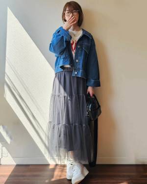 気になる「今年のトレンド」は「主役級の可愛さ」【しまむら】で豊作！”チュールスカート”を集めました