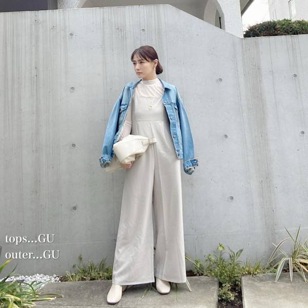 こりゃ買わない手はないッ！！【GU】 着回し力も抜群♡「高見えジャンプスーツ」