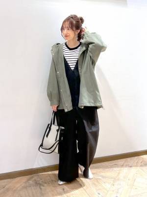 「毎年人気」って!!【グローバルワーク】1枚で美シルエット♡「Vネックサロペ」