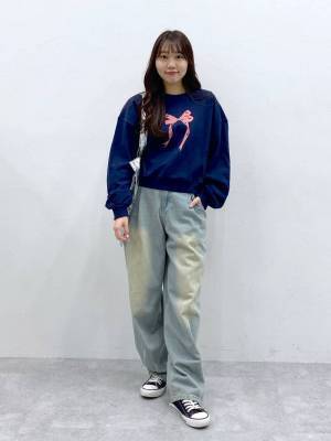 センスに脱帽♡♡【ALAND】『リボン』が可愛いッ!!「サマ見えトップス」