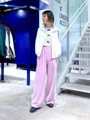 センスに脱帽♡♡【ALAND】『リボン』が可愛いッ!!「サマ見えトップス」