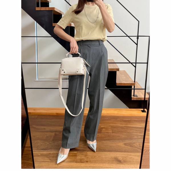 この「イエロー」がポイント♡【GU】”リブＴ”着回しコーデ3選！