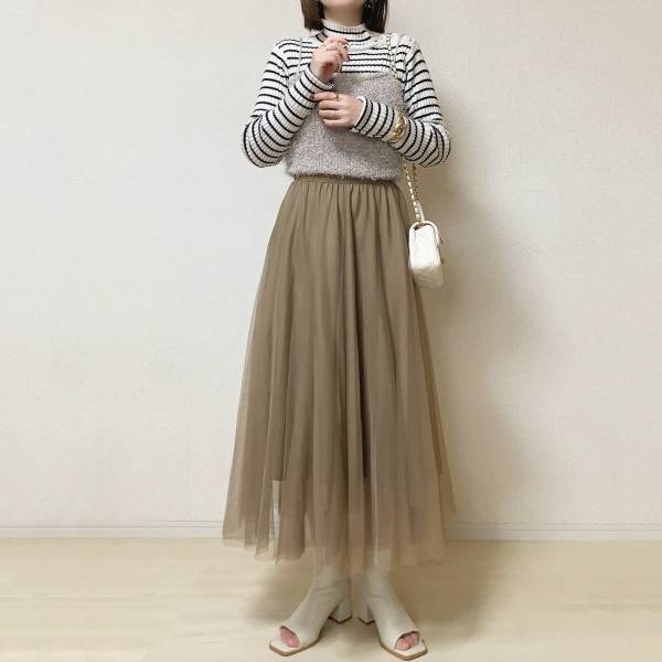 春にぴったり！【しまむら】の「フェザービスチェ」が可愛い♡