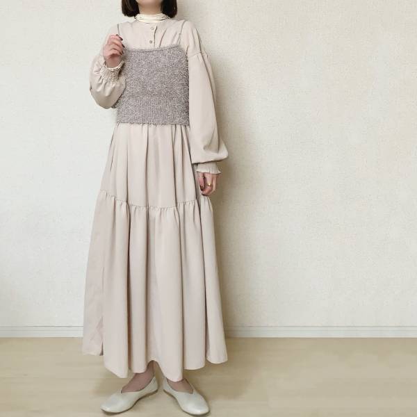 春にぴったり！【しまむら】の「フェザービスチェ」が可愛い♡