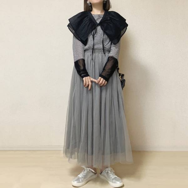 《あなたは何色押し！？》春コーデに欠かせない”チュールスカート”コーデ4選